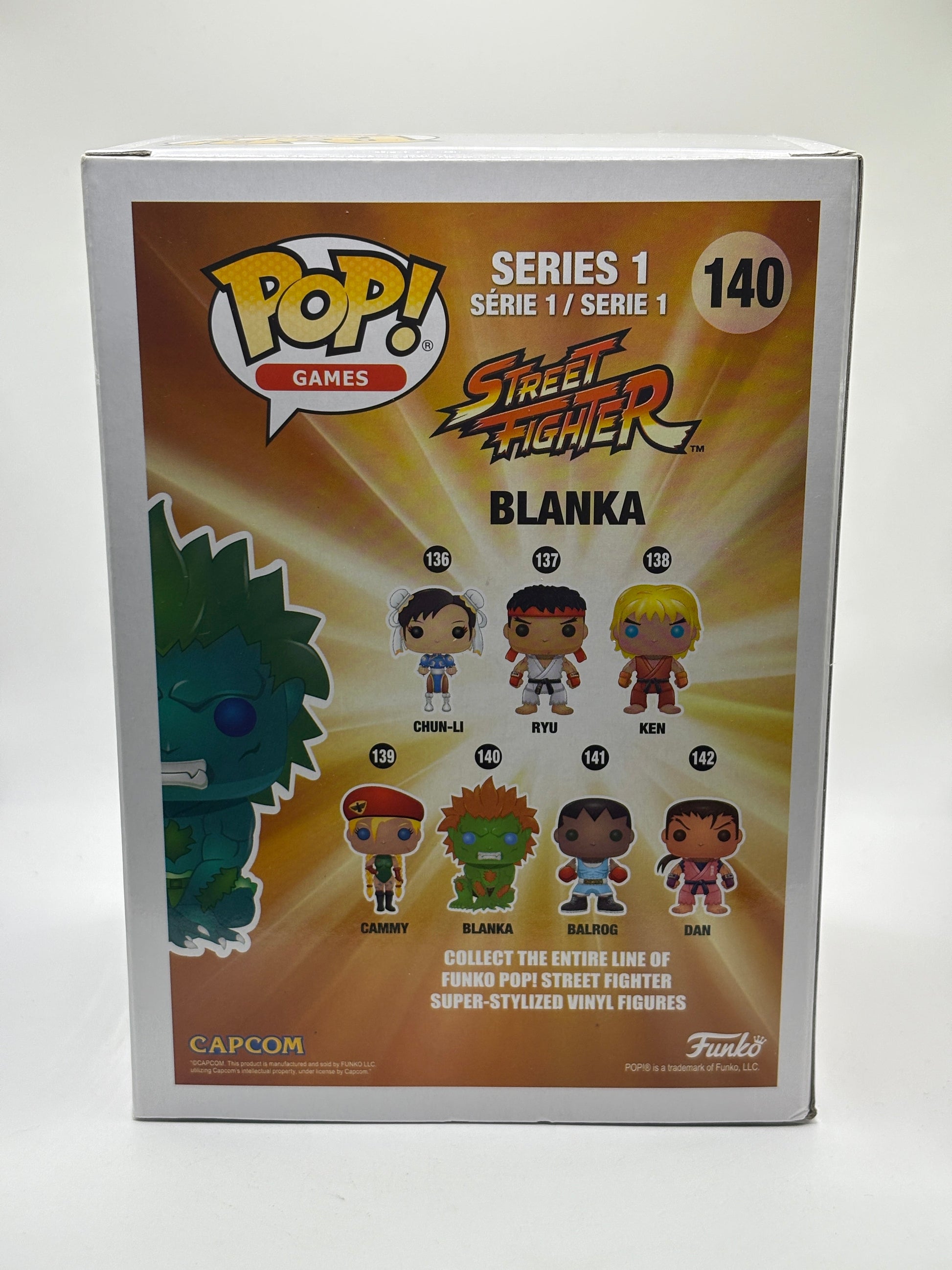 Funko POP! Games Street Fighter #140 Blanka Vinyl Figure FRENLY BRICKS - Open 7 Days