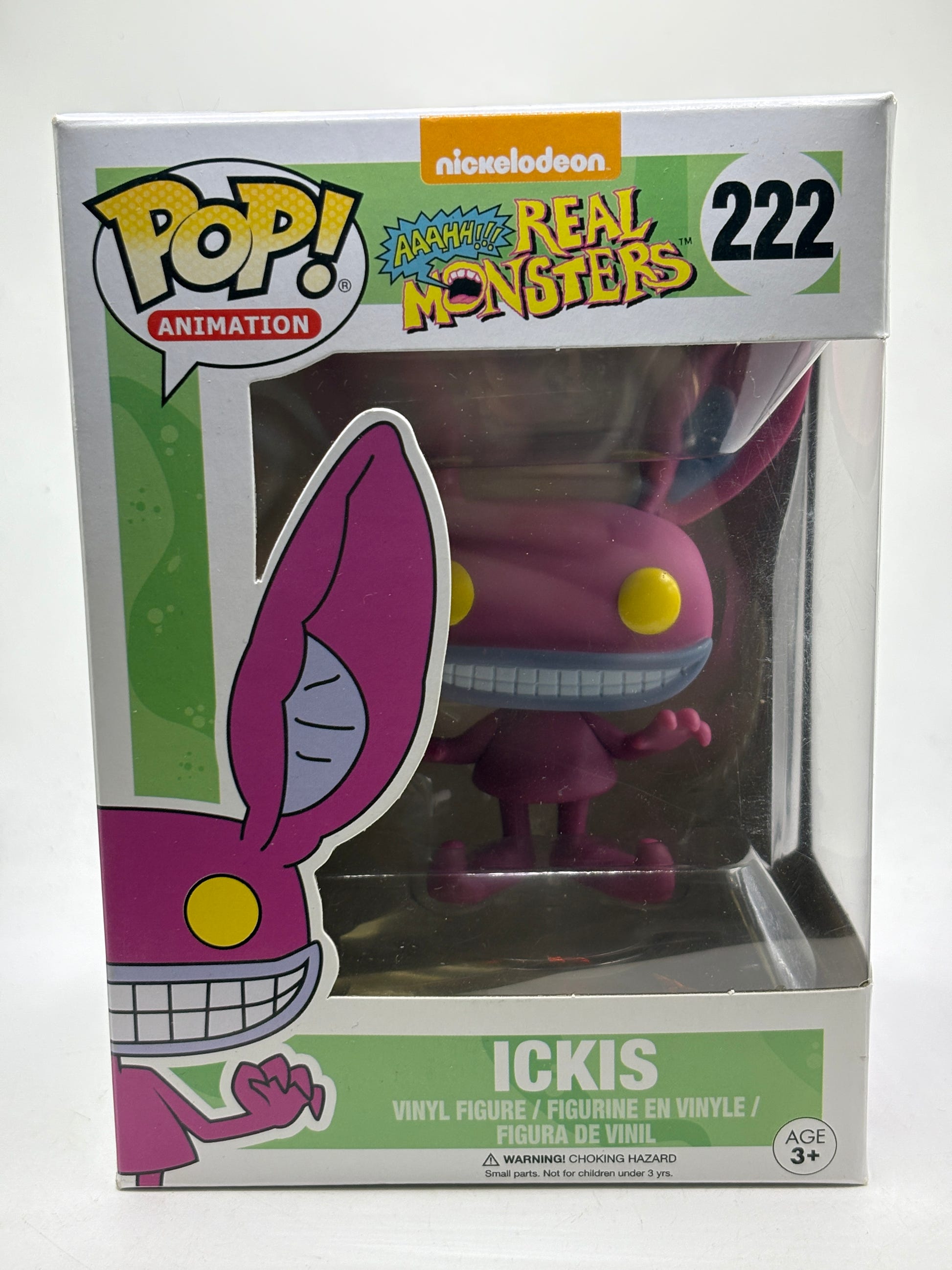 Funko POP! Animation Aaahh!!! Real Monsters #222 Ickis Vinyl Figure image 1