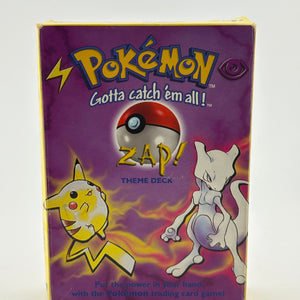 Pokemon TCG 1999 WOTC - Zap! Theme Deck *BOX, MANUAL & DAMAGE COUNTERS ONLY* FRENLY BRICKS - Open 7 Days