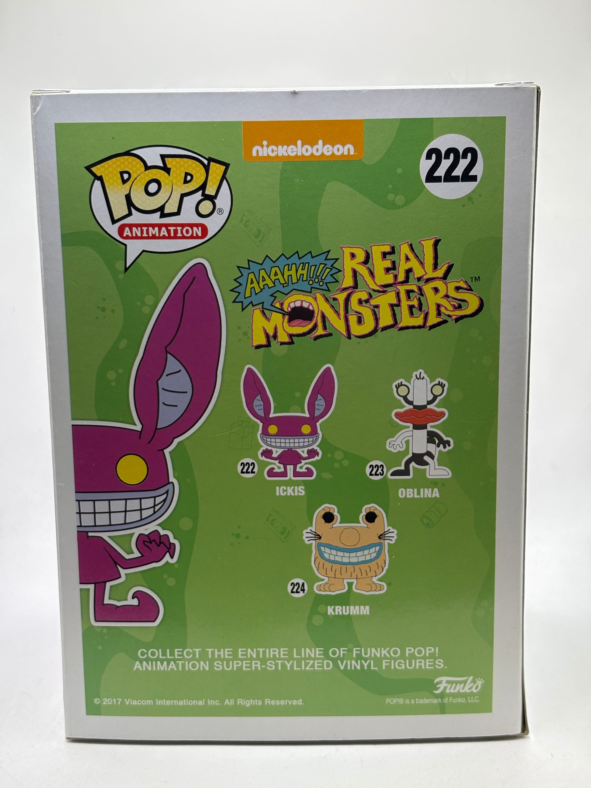 Funko POP! Animation Aaahh!!! Real Monsters #222 Ickis Vinyl Figure image 3