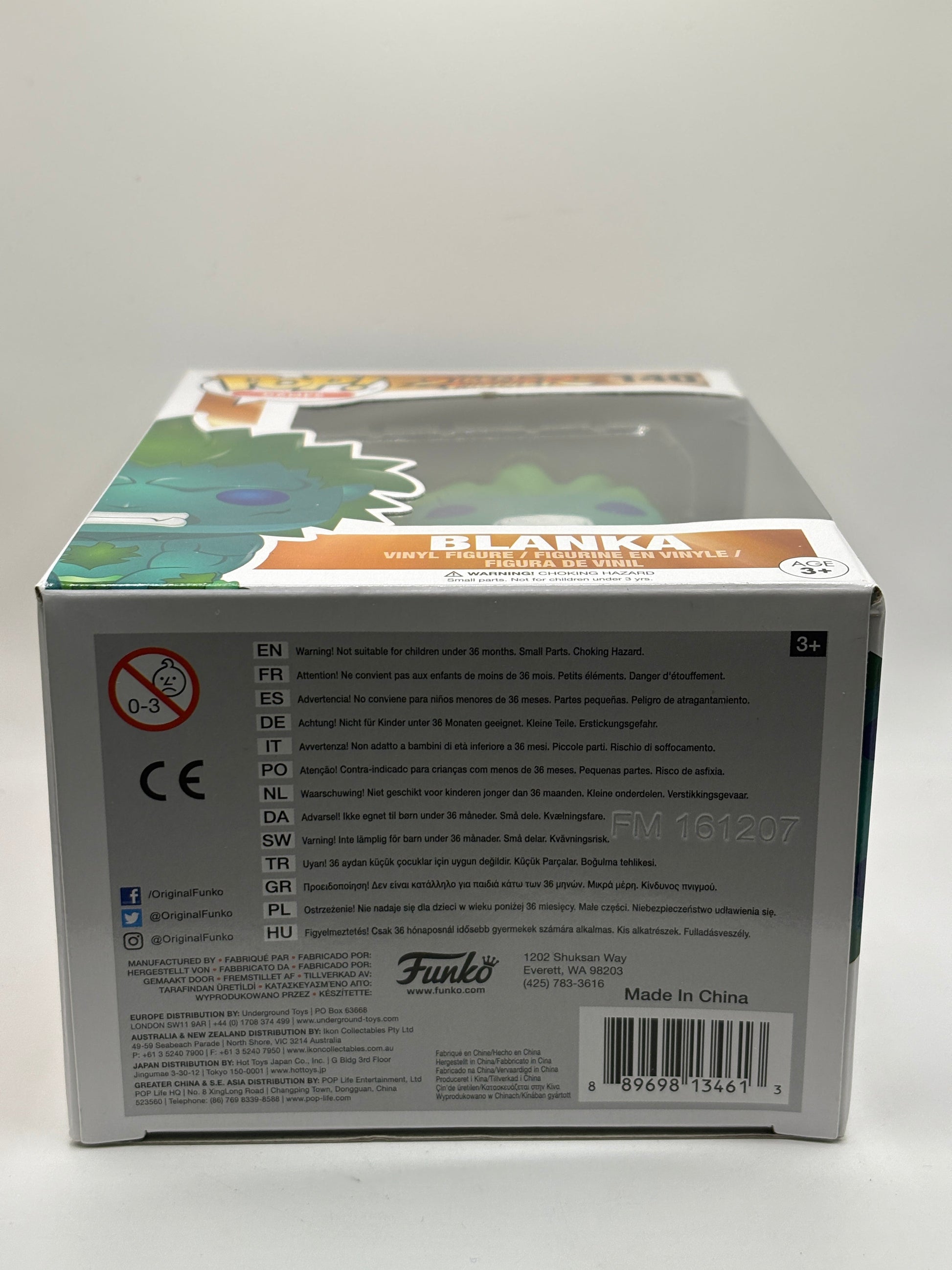 Funko POP! Games Street Fighter #140 Blanka Vinyl Figure FRENLY BRICKS - Open 7 Days