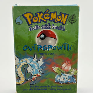 Pokemon TCG WOTC 1999 - Overgrowth Theme Deck *BOX & MANUALS ONLY* FRENLY BRICKS - Open 7 Days