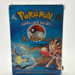 Pokemon TCG WOTC 1999 - Blackout Theme Deck *BOX & MANUAL ONLY* FRENLY BRICKS - Open 7 Days