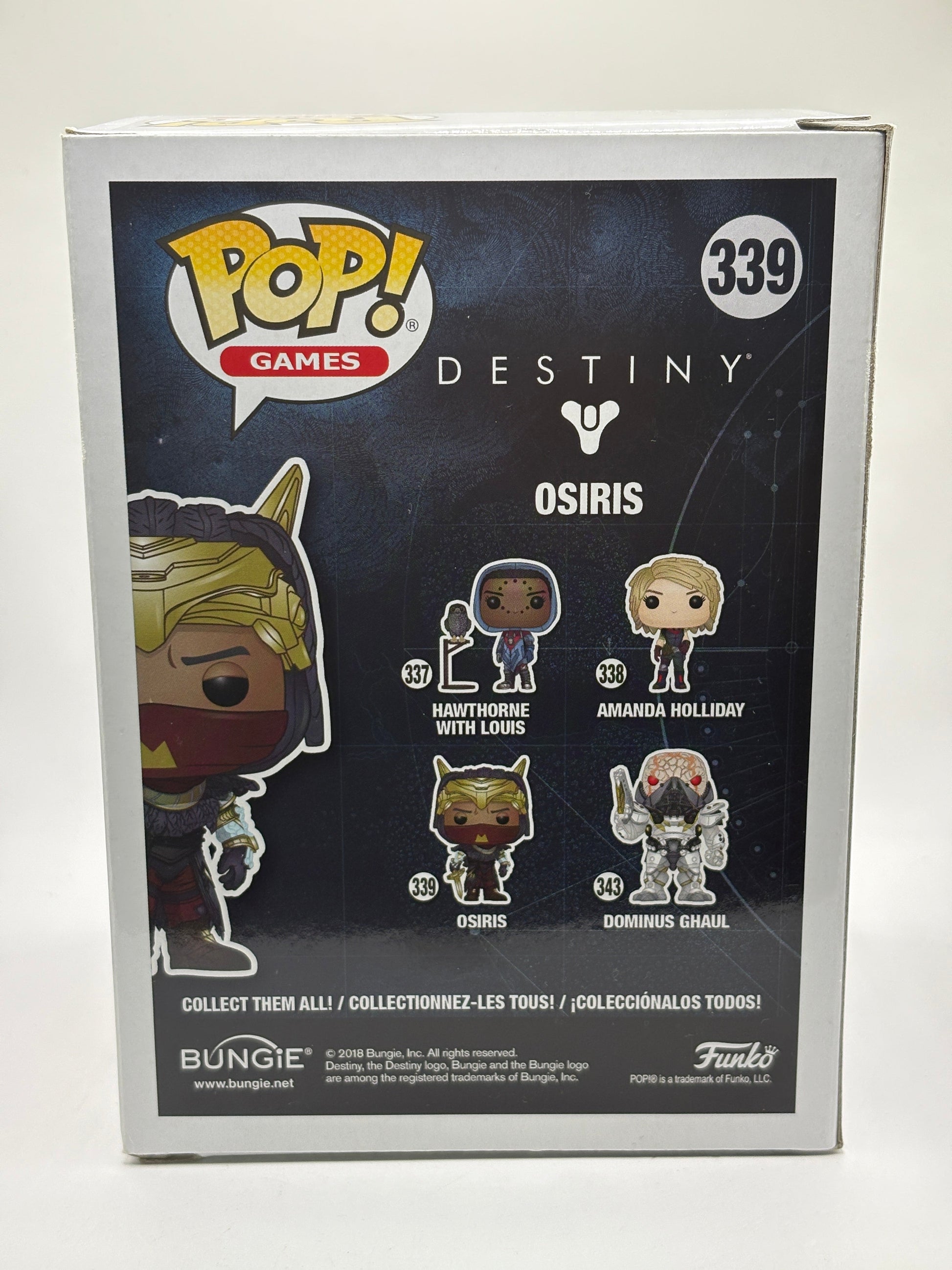 Funko POP! Games Destiny #339 Osiris Vinyl Figure Bungie Store Exclusive FRENLY BRICKS - Open 7 Days