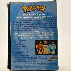 Pokemon TCG WOTC 1999 - Blackout Theme Deck *BOX & MANUAL ONLY* FRENLY BRICKS - Open 7 Days