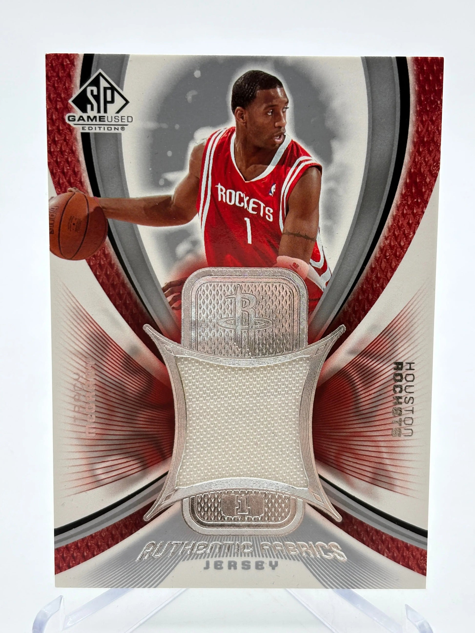 2005-06 SP Game Used Silver Edition Authentic Fabrics Tracy McGrady FRENLY BRICKS - Open 7 Days
