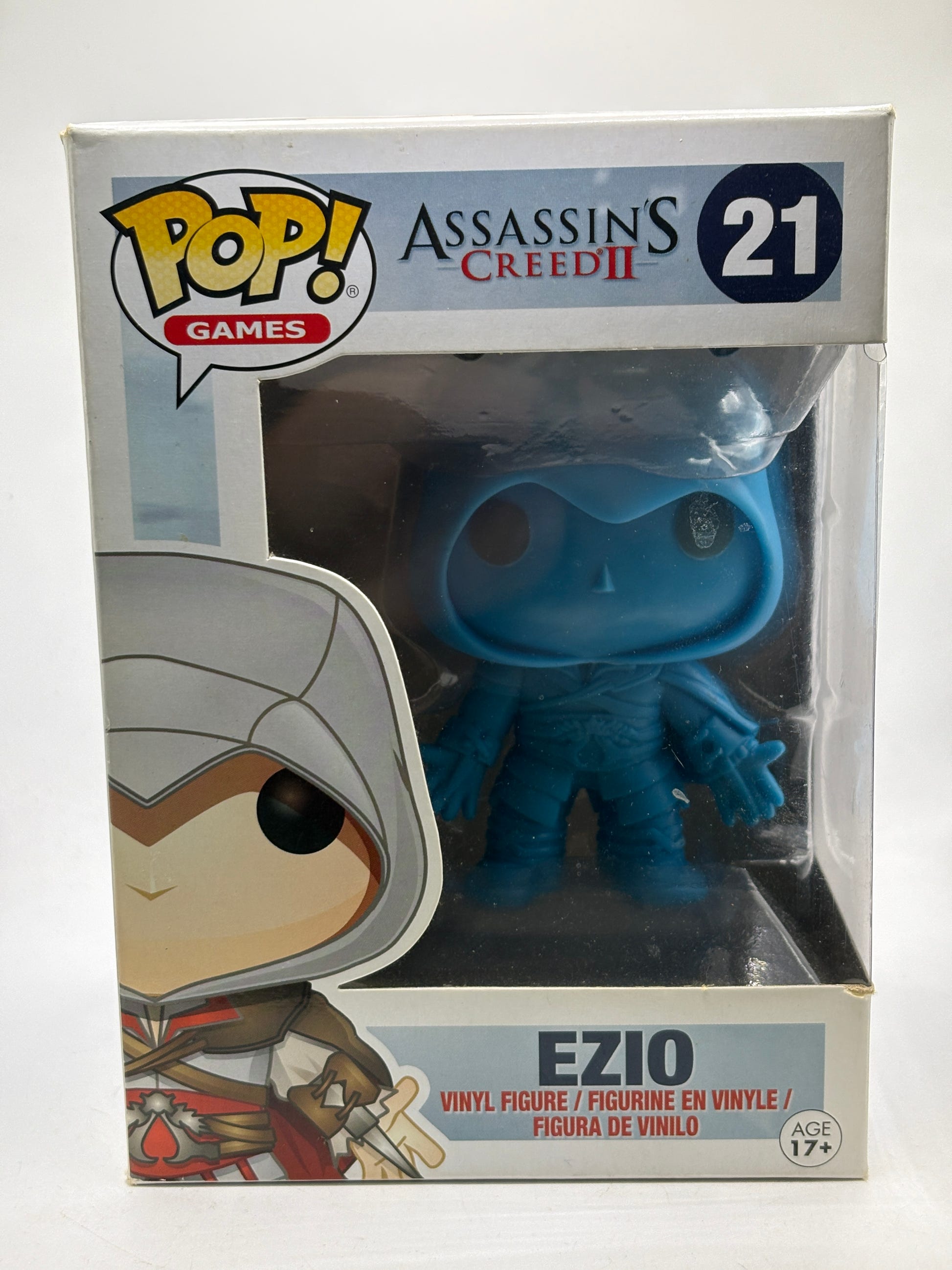Funko POP! Games Assassin’s Creed #21 Ezio Vinyl Figure Blue Version image 1