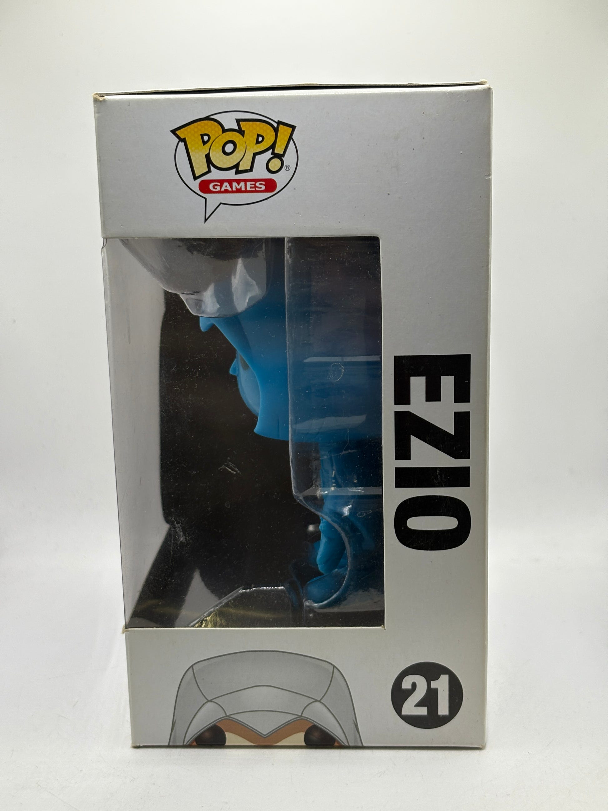 Funko POP! Games Assassin’s Creed #21 Ezio Vinyl Figure Blue Version image 2