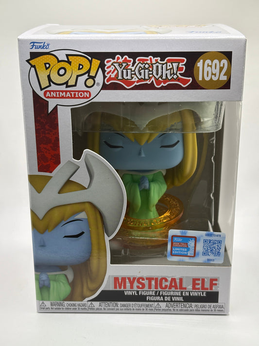 Funko POP! Animation Yu-Gi-Oh! #1692 Mystical Elf 2024 Fall Convention FRENLY BRICKS - Open 7 Days