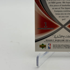 2005-06 SP Game Used Silver Edition Authentic Fabrics Tracy McGrady FRENLY BRICKS - Open 7 Days