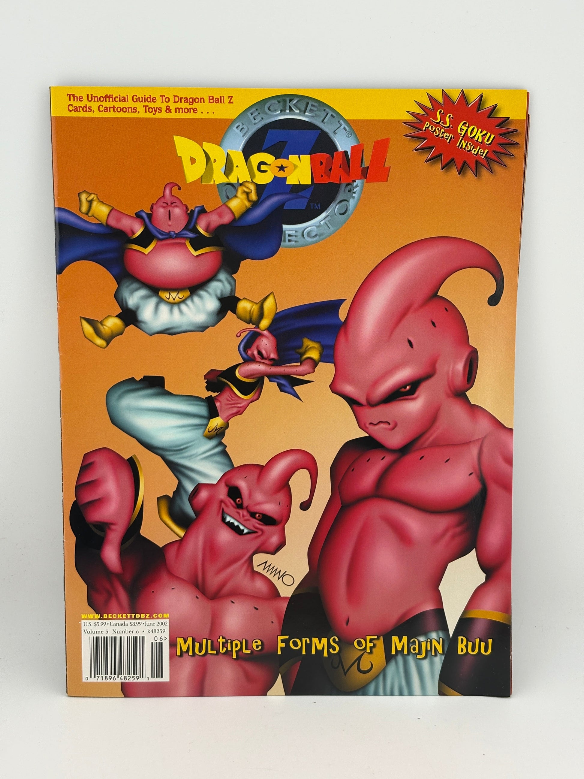 Beckett Collectors Dragon Ball Z Magazine Volume 3 Number 6 Majin Buu FRENLY BRICKS - Open 7 Days