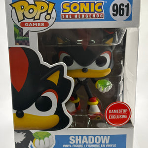 Funko POP! Games Sonic the Hedgehog #961 Shadow Gamestop Exclusive FRENLY BRICKS - Open 7 Days