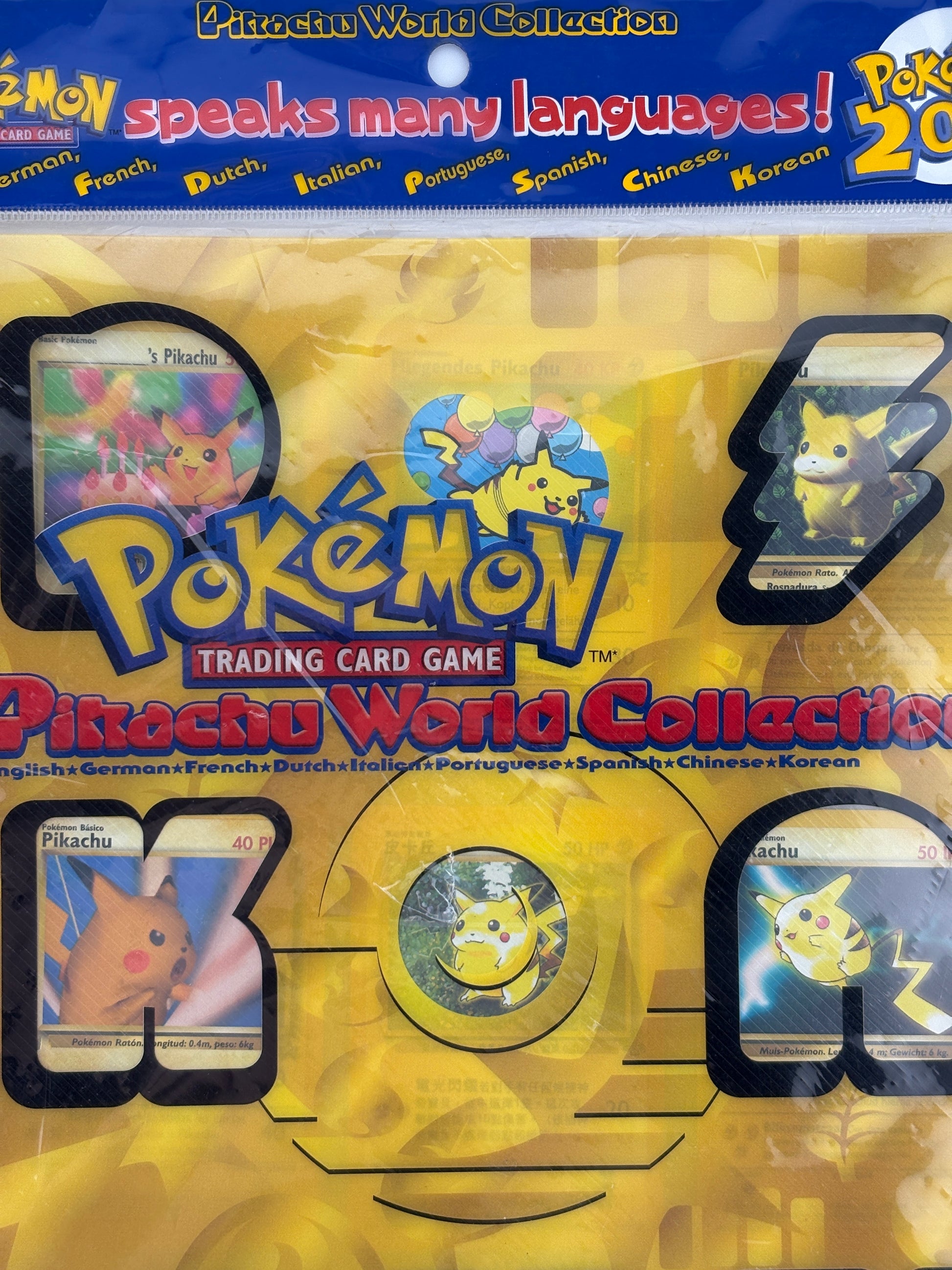 Pokemon TCG WOTC 2000 - Pikachu World Collection Brand New