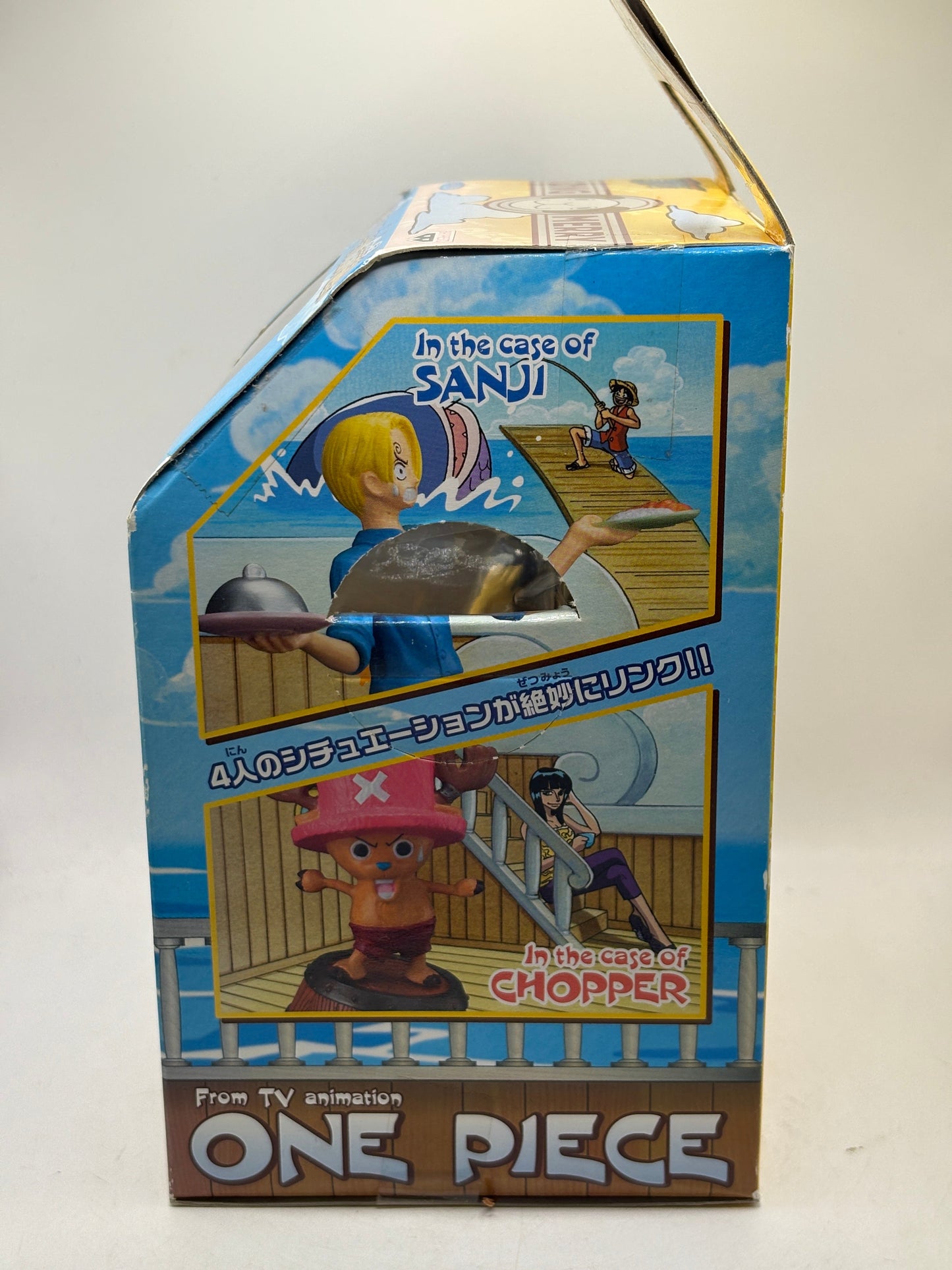 One Piece Swaying Going Merry Figure Robin Sealed FRENLY BRICKS - Open 7 Days