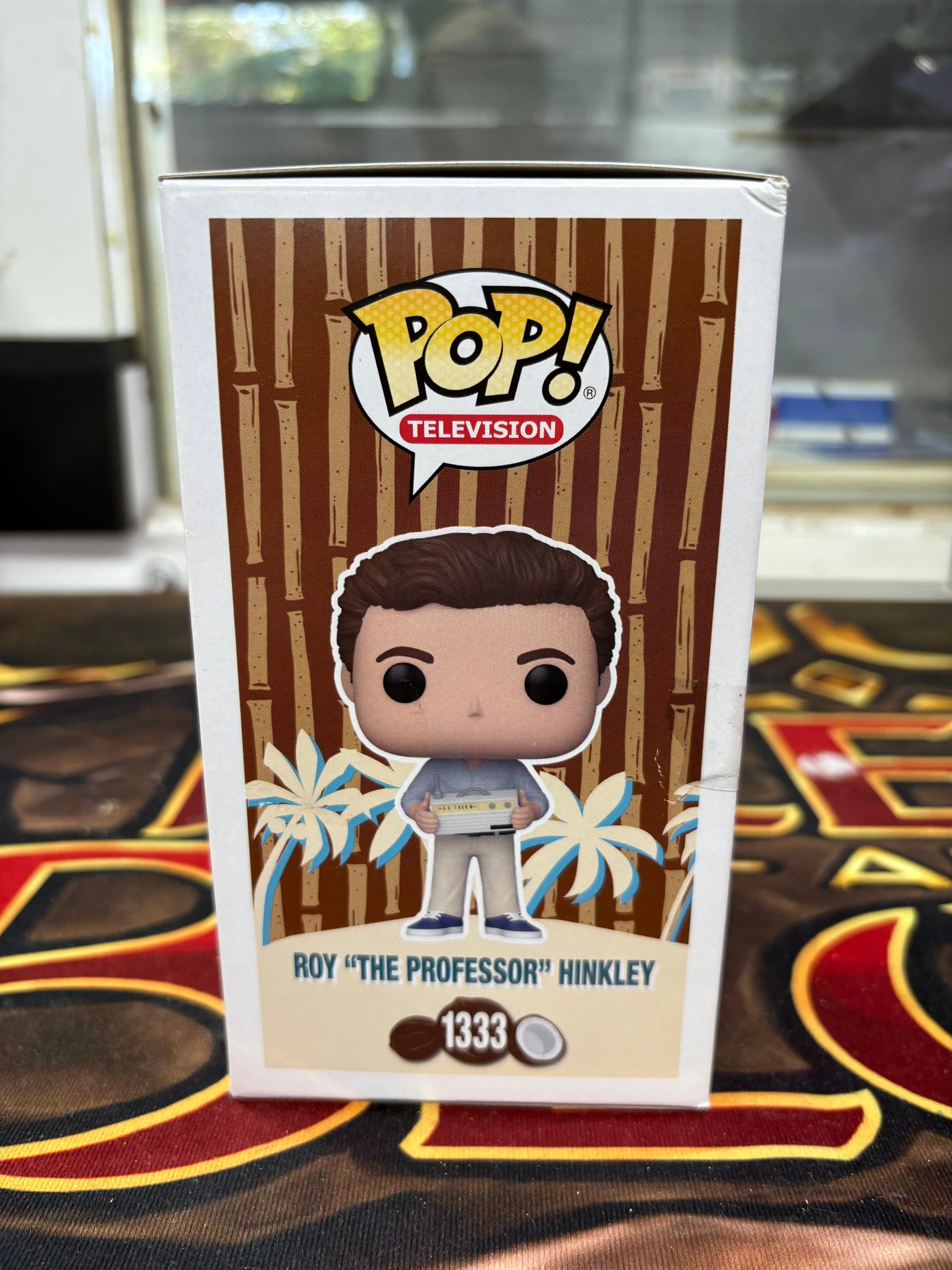 Gilligan's Island Roy The Professor Hinkley (#1333) Box Damage FRENLY BRICKS - Open 7 Days