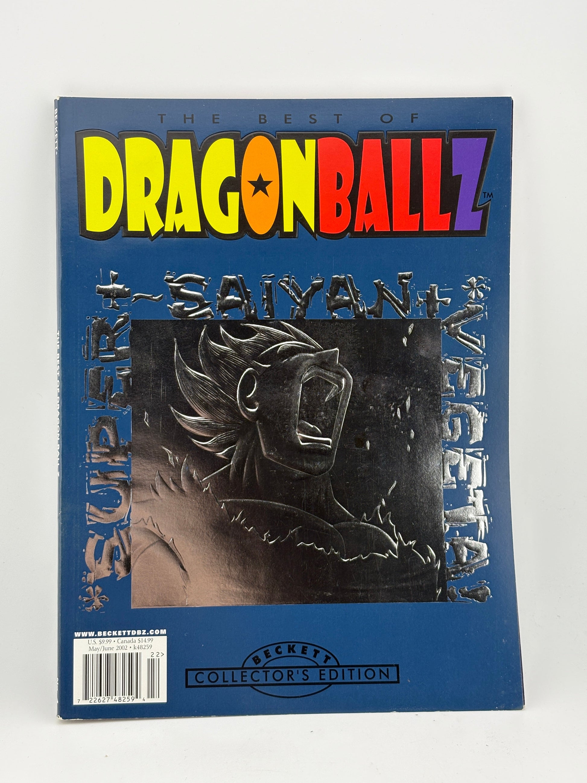 Beckett Collectors The Best of Dragon Ball Z 2002 May SS Vegeta FRENLY BRICKS - Open 7 Days