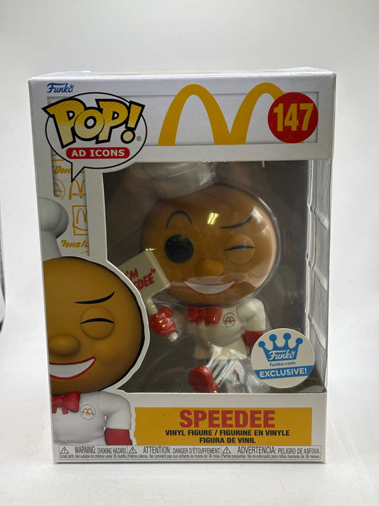 Funko POP! Ad Icons McDonalds #147 Speedee Vinyl Figure Exclusive