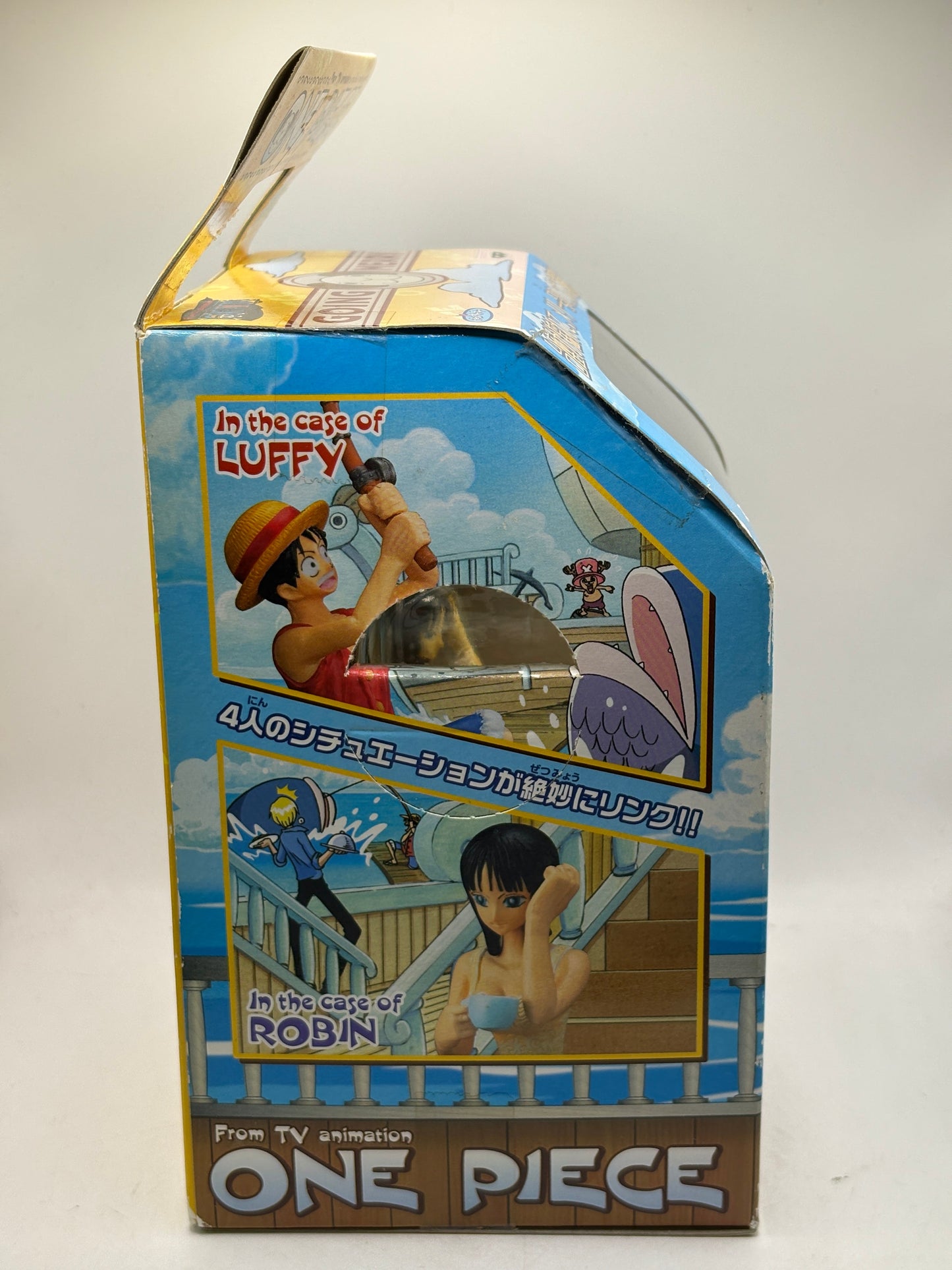 One Piece Swaying Going Merry Figure Robin Sealed FRENLY BRICKS - Open 7 Days