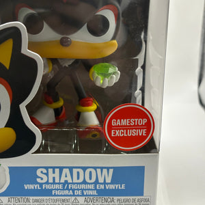 Funko POP! Games Sonic the Hedgehog #961 Shadow Gamestop Exclusive FRENLY BRICKS - Open 7 Days