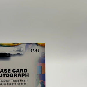Topps Finest MLS Soccer - BA-DL Diego Luna Base Card Autograph FRENLY BRICKS - Open 7 Days