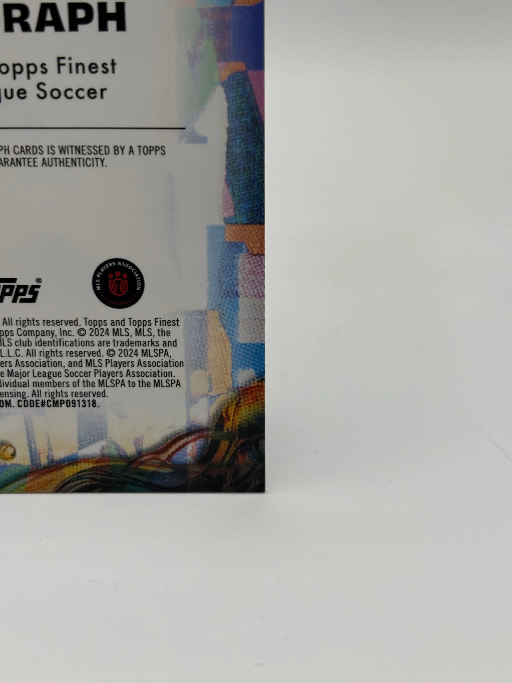 Topps Finest MLS Soccer - BA-DL Diego Luna Base Card Autograph FRENLY BRICKS - Open 7 Days