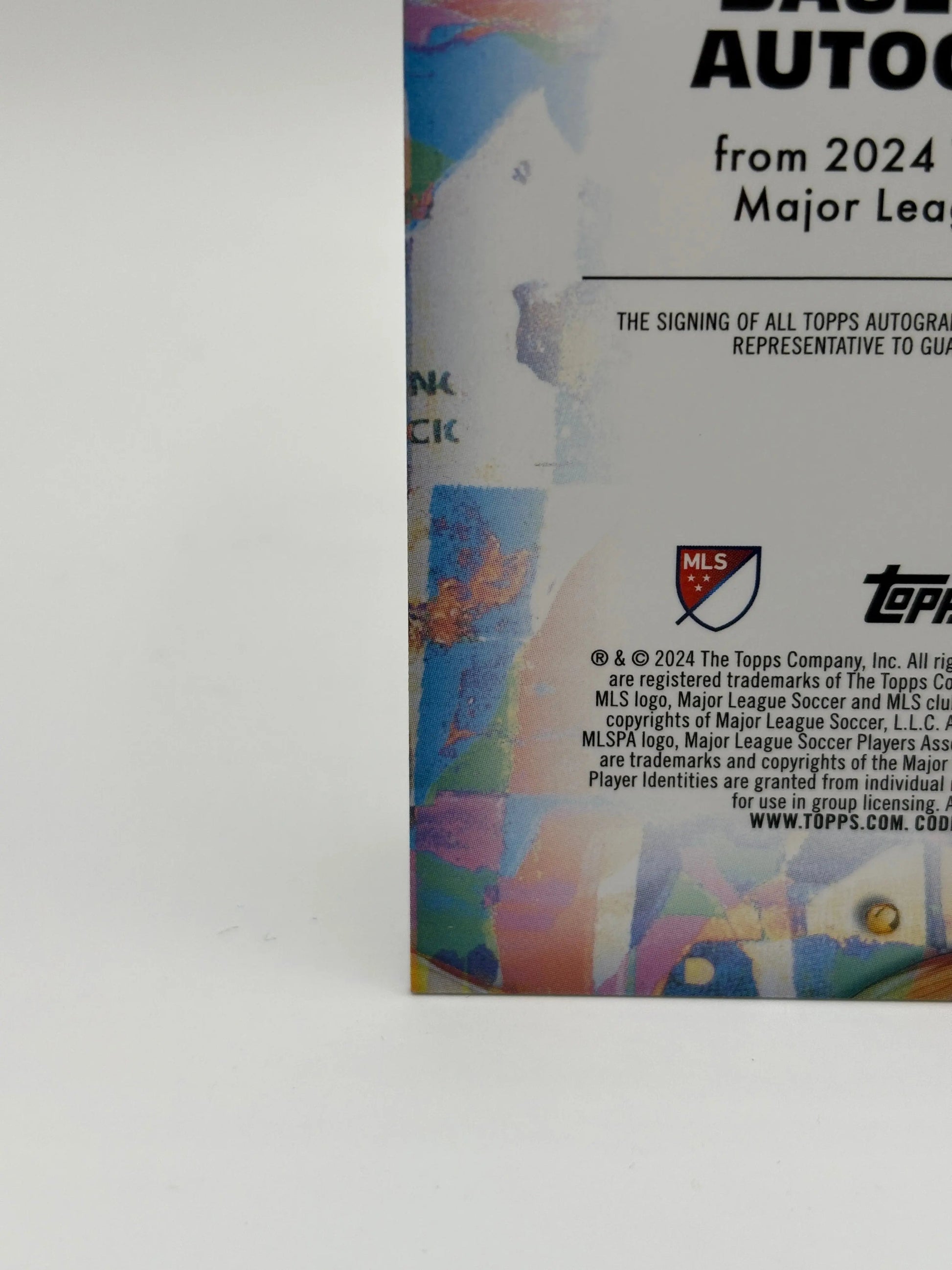 Topps Finest MLS Soccer - BA-DL Diego Luna Base Card Autograph FRENLY BRICKS - Open 7 Days