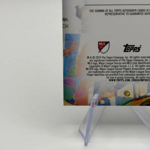 2024 Topps Finest MLS BA-ZG Zavier Gozo Real Salt Lake Autograph RC FRENLY BRICKS - Open 7 Days