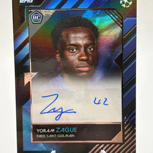 2024-25 Topps UCC Knockout - Yoram Zague 12/49 Auto Rookie FRENLY BRICKS - Open 7 Days