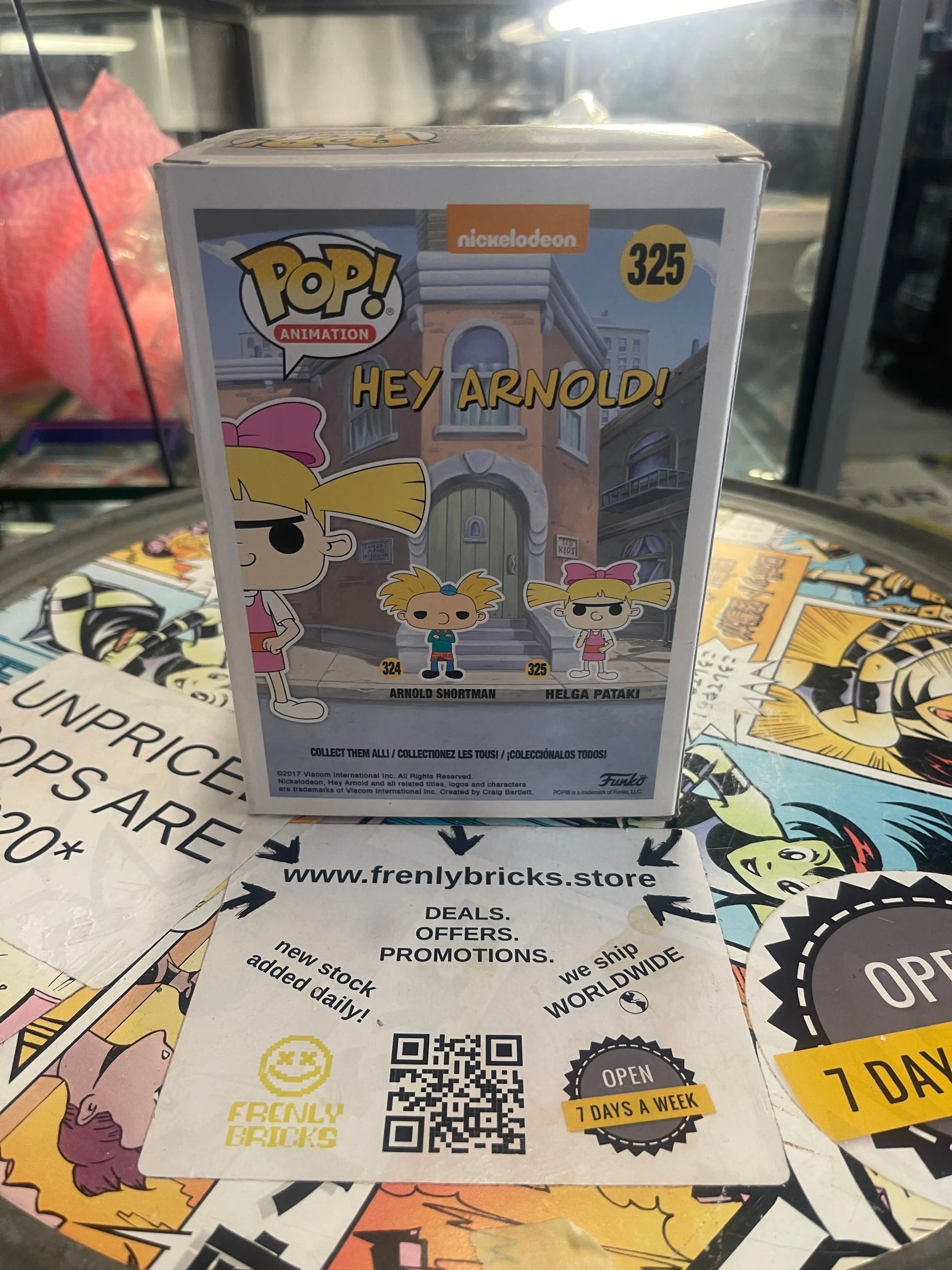 Funko POP! Animation Nickelodeon Hey Arnold! #325 Helga Pataki FRENLY BRICKS - Open 7 Days