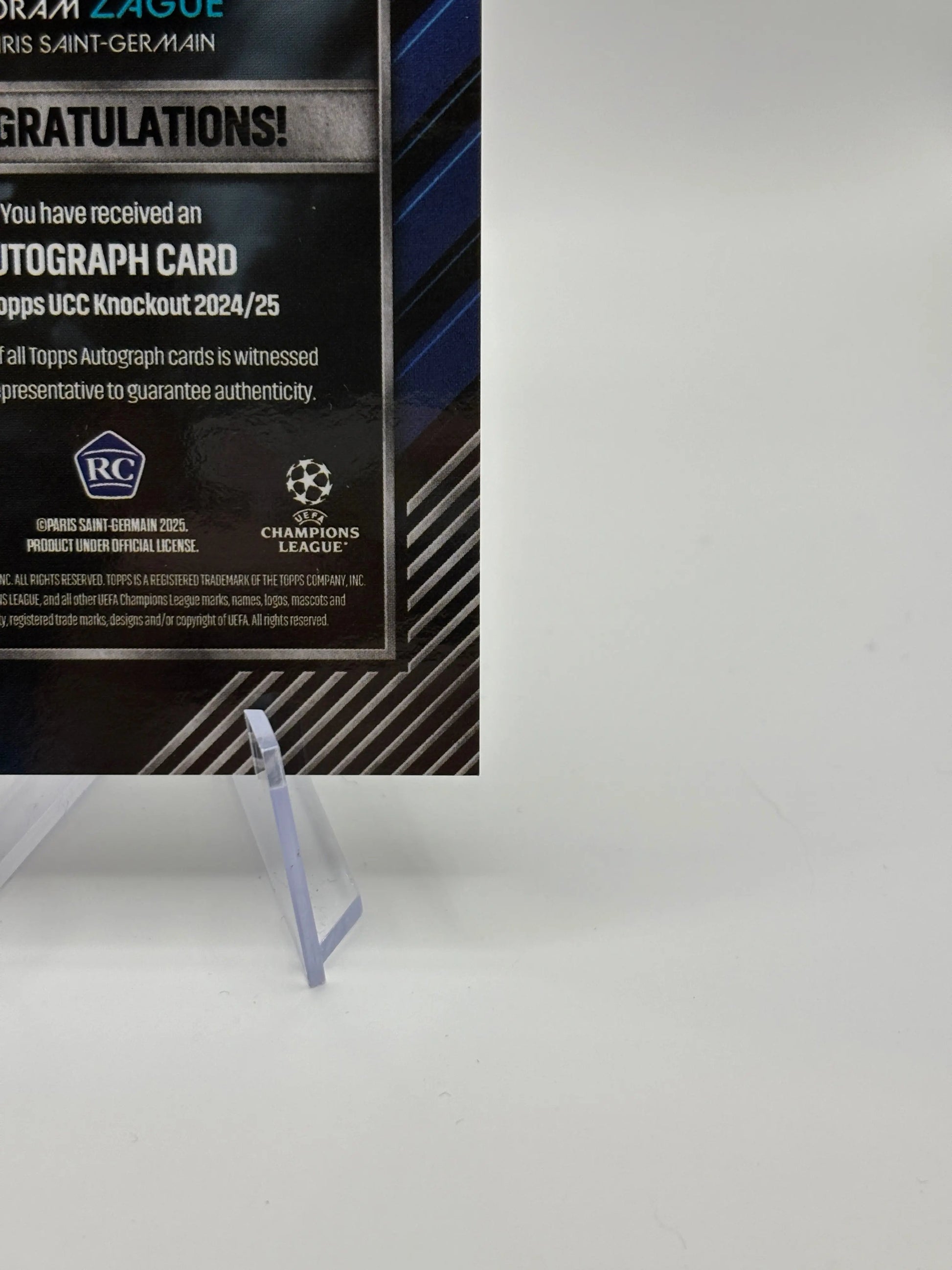 2024-25 Topps UCC Knockout - Yoram Zague 12/49 Auto Rookie FRENLY BRICKS - Open 7 Days