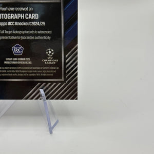 2024-25 Topps UCC Knockout - Yoram Zague 12/49 Auto Rookie FRENLY BRICKS - Open 7 Days