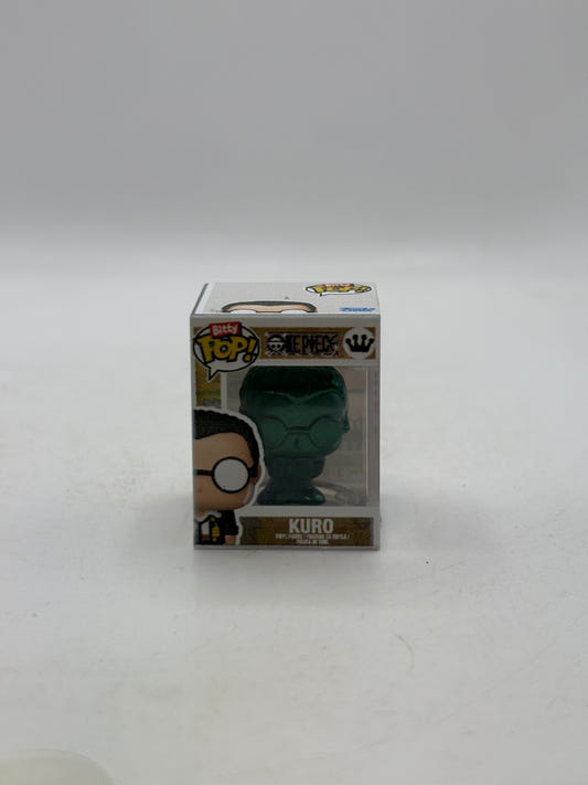 Funko Bitty Pop! One Piece Kuro Glitter Green Hyper Rare 1/32 Chase variant