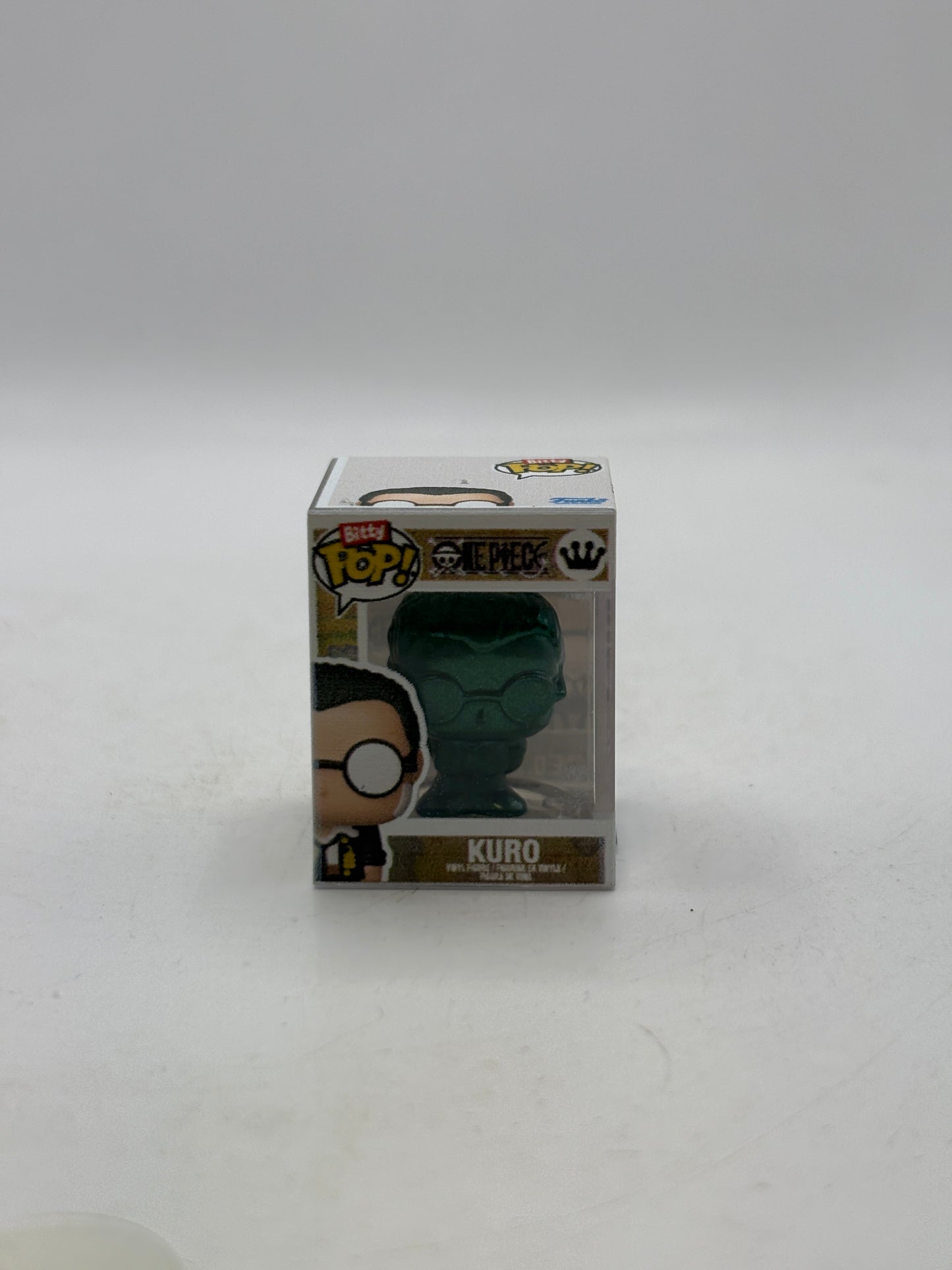 Funko Bitty Pop! One Piece Kuro Glitter Green Hyper Rare 1/32 Chase variant