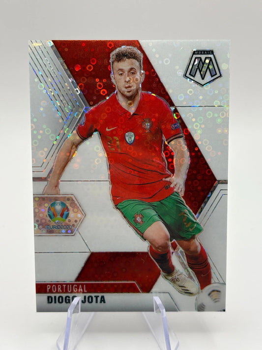 2021 Panini Mosaic UEFA Euro Soccer - Diogo Jota #158 01/25 White Circles FRENLY BRICKS - Open 7 Days