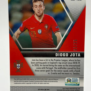 2021 Panini Mosaic UEFA Euro Soccer - Diogo Jota #158 01/25 White Circles FRENLY BRICKS - Open 7 Days