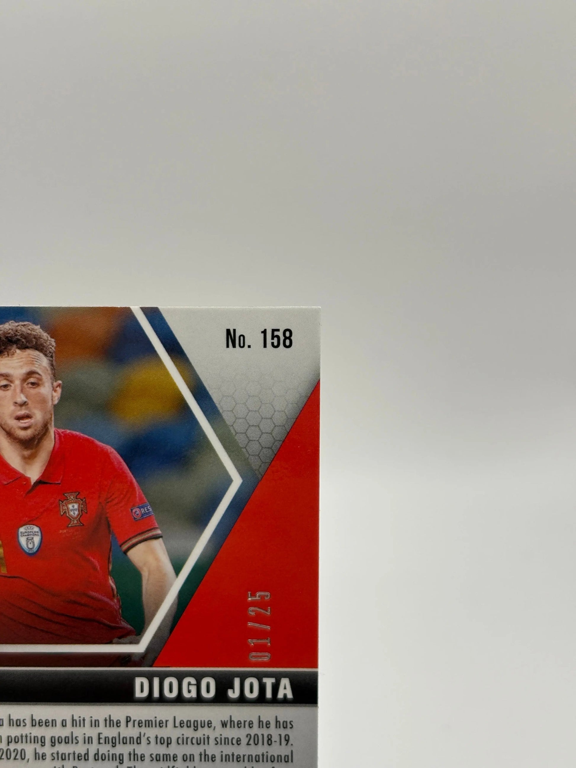 2021 Panini Mosaic UEFA Euro Soccer - Diogo Jota #158 01/25 White Circles FRENLY BRICKS - Open 7 Days