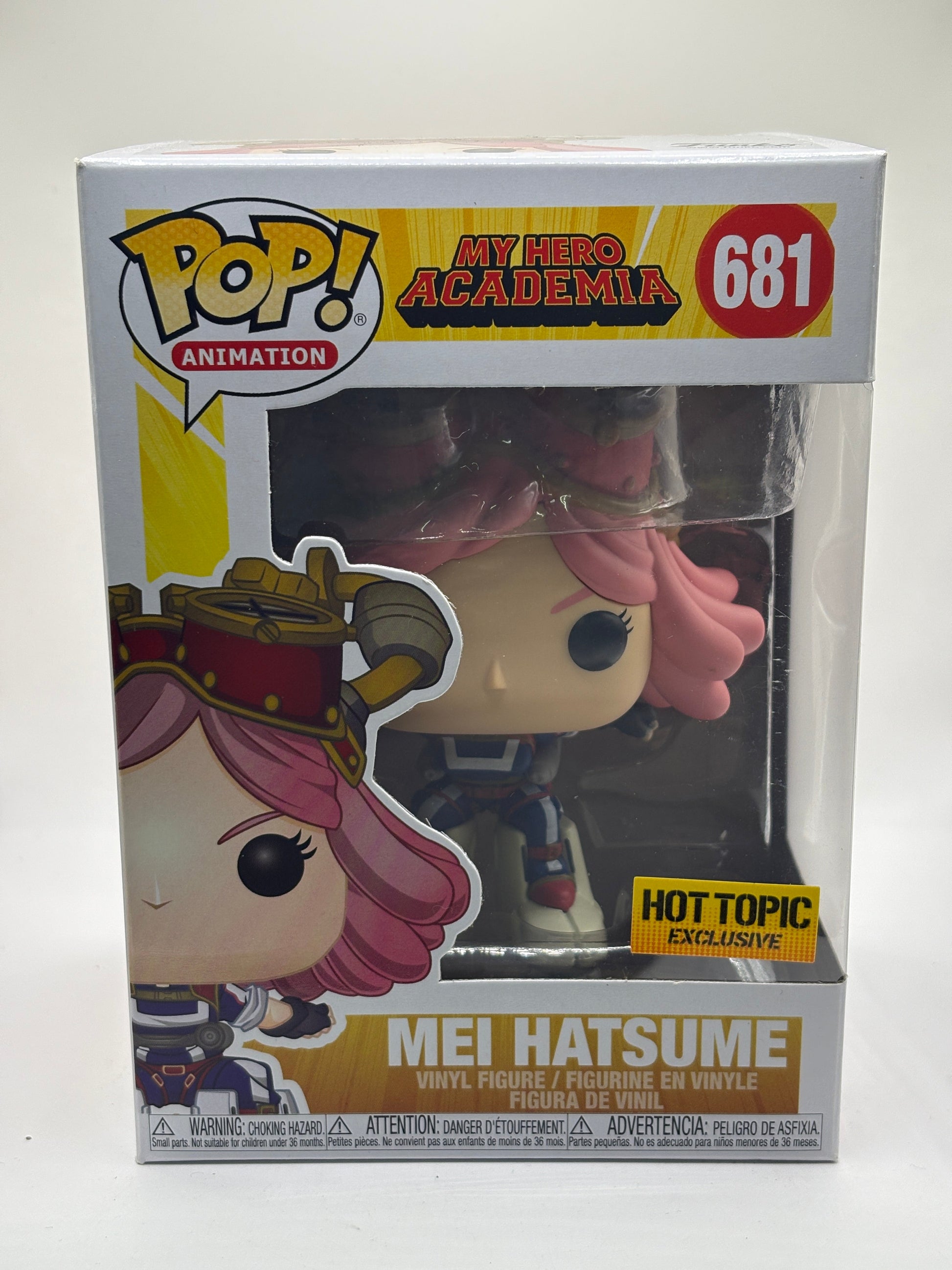 Funko POP! Animation My Hero Academia #681 Mei Hatsume Hot Topic Exclusive FRENLY BRICKS - Open 7 Days