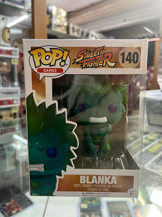 Funko POP Games - Street Fighter - Blanka #140 FRENLY BRICKS - Open 7 Days