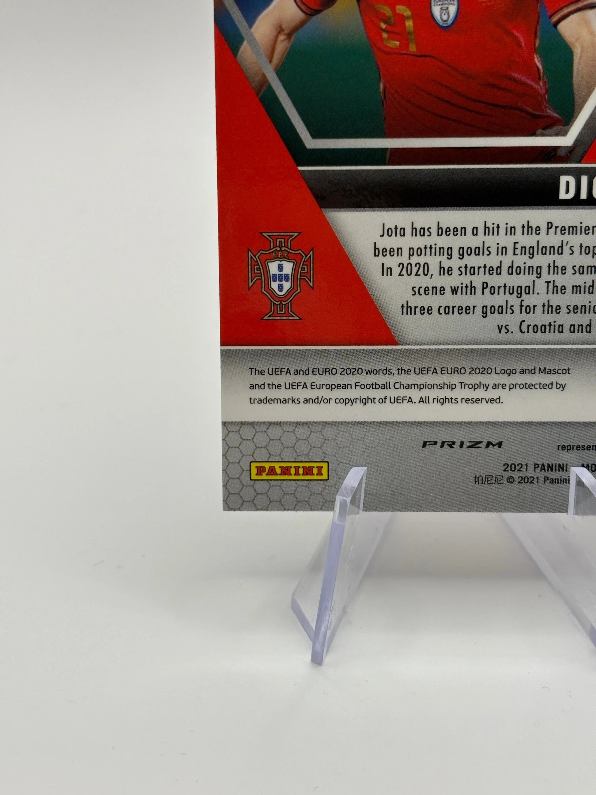 2021 Panini Mosaic UEFA Euro Soccer - Diogo Jota #158 01/25 White Circles FRENLY BRICKS - Open 7 Days