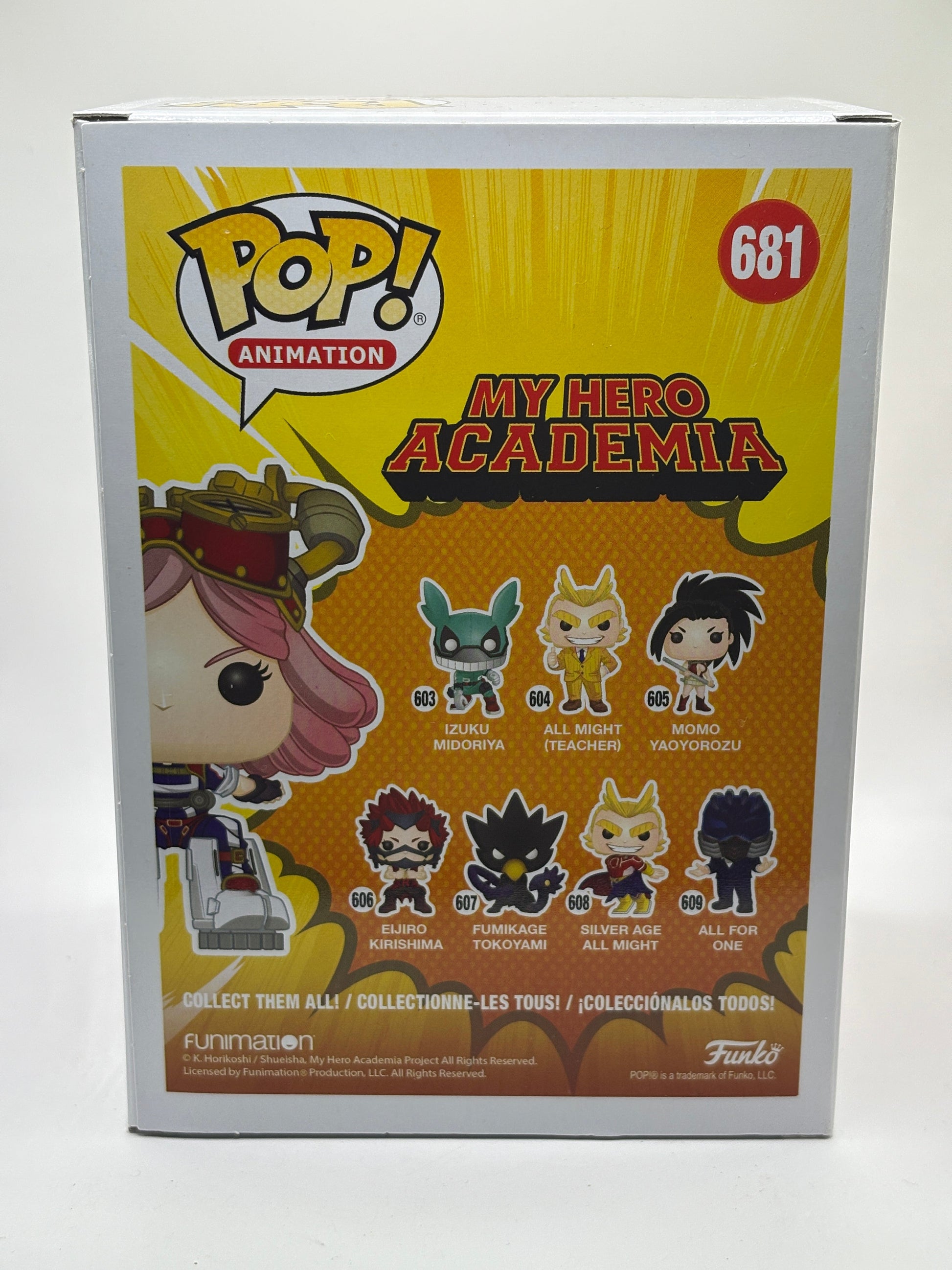 Funko POP! Animation My Hero Academia #681 Mei Hatsume Hot Topic Exclusive FRENLY BRICKS - Open 7 Days