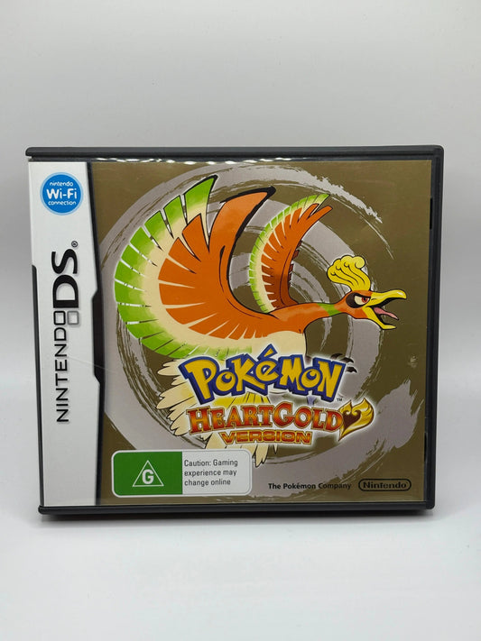 Pokemon Heart Gold Version - Nintendo DS Tested & Working AUS FRENLY BRICKS - Open 7 Days