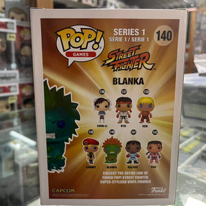 Funko POP Games - Street Fighter - Blanka #140 FRENLY BRICKS - Open 7 Days