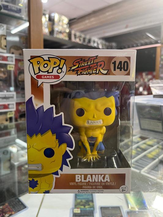 Funko POP Games - Street Fighter - Blanka #140 FRENLY BRICKS - Open 7 Days