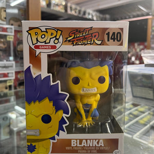 Funko POP Games - Street Fighter - Blanka #140 FRENLY BRICKS - Open 7 Days