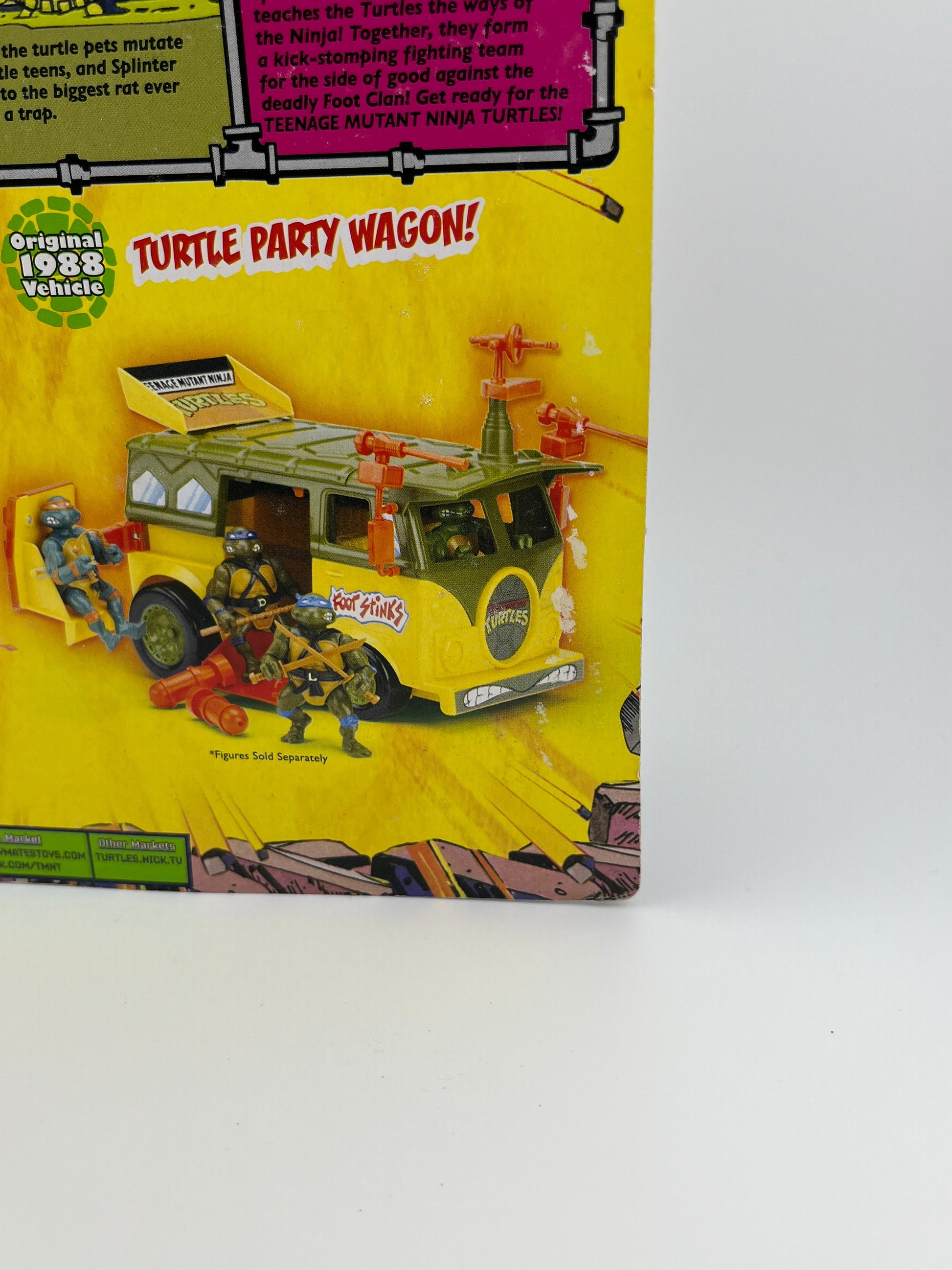 Michelangelo TMNT Classic Collection Playmates 2013 Reissue 1988 Factory Sealed FRENLY BRICKS - Open 7 Days