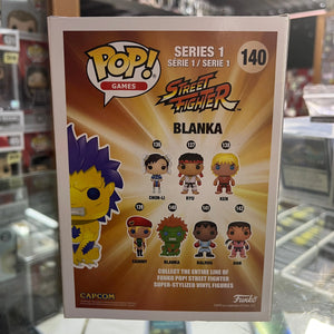 Funko POP Games - Street Fighter - Blanka #140 FRENLY BRICKS - Open 7 Days