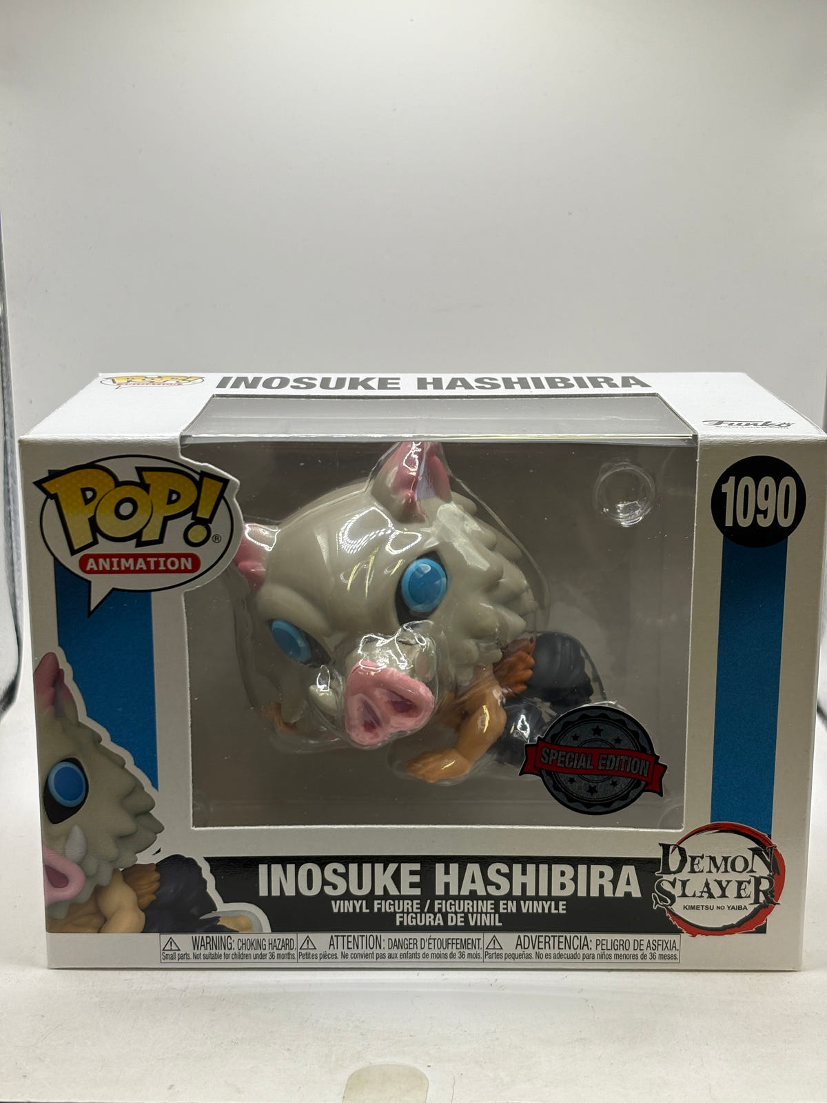 Funko POP! Animation Demon Slayer #1090 Inosuke Hashibara Special Edition image 1