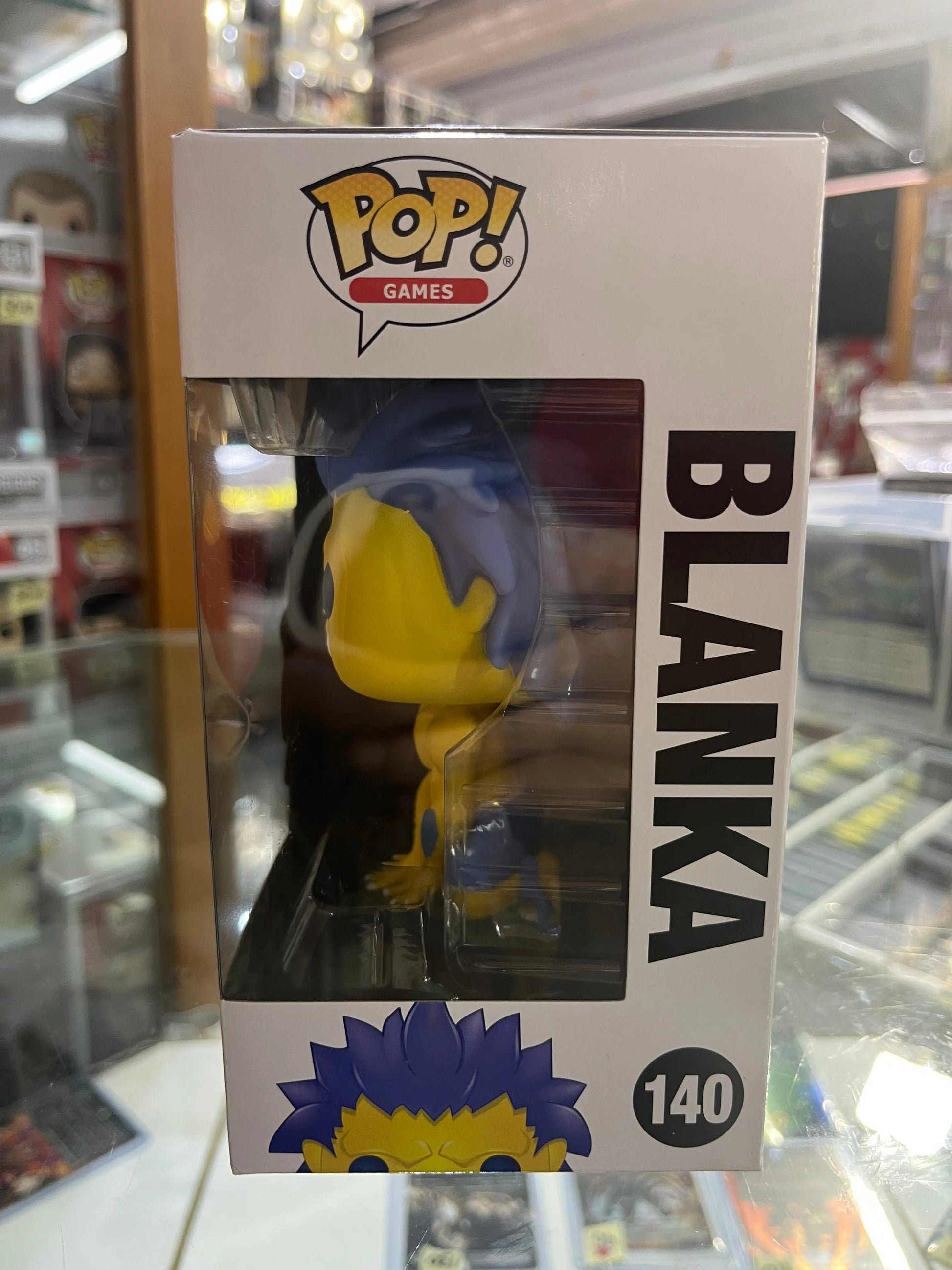 Funko POP Games - Street Fighter - Blanka #140 FRENLY BRICKS - Open 7 Days