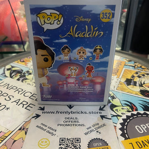 Funko POP! Disney Aladdin #352 FRENLY BRICKS - Open 7 Days