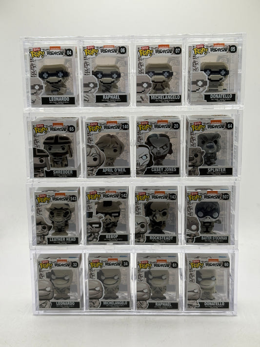 FUNKO BITTY POP TMNT 2024 SDCC EXCLUSIVE LE 4k Pcs SET OF 4 NINJA TURTLES 4,000